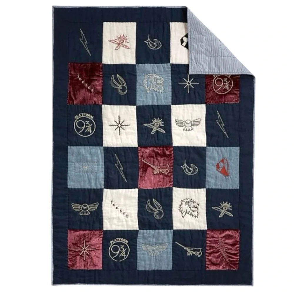 Pottery Barn Harry Potter Patchwork Quilt